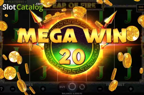 Скрин6. Spear Of Fire слот