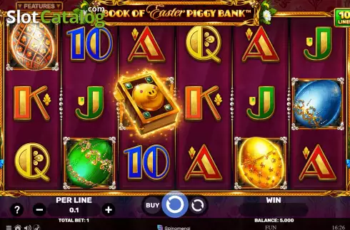Скрин2. Book of Easter Piggy Bank слот