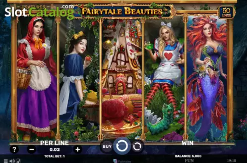 Скрин3. Fairytale Beauties слот