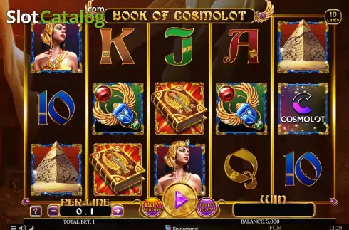 Скрин2. Book of Cosmolot слот