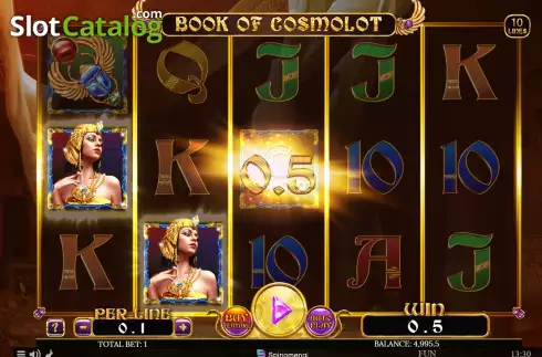 Скрин3. Book of Cosmolot слот