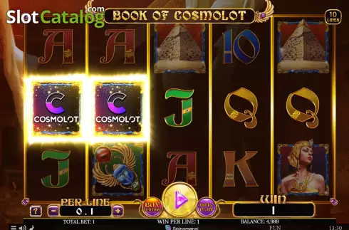 Скрин4. Book of Cosmolot слот