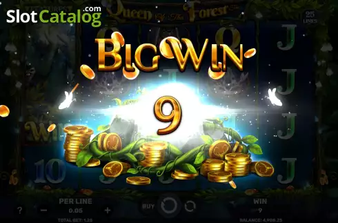 Скрин6. Queen of the Forest слот