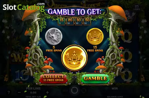 Скрин9. Queen of the Forest слот