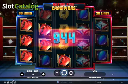 Скрин4. Boxing Ring Champions слот
