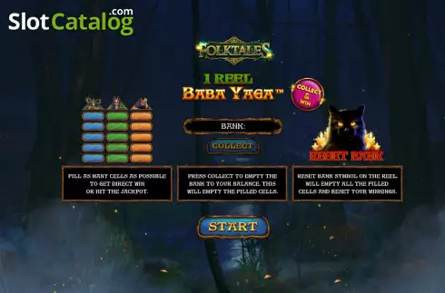 Скрин2. 1 Reel Baba Yaga слот