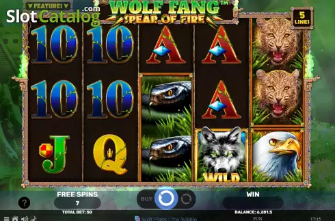 Скрин6. Wolf Fang Spear of Fire слот