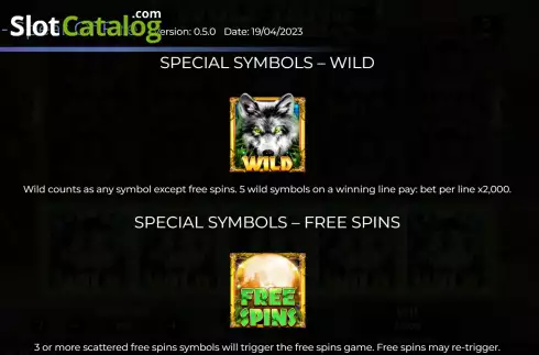 Скрин9. Wolf Fang Spear of Fire слот