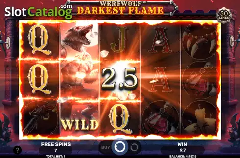 Скрин8. Werewolf Darkest Flame слот