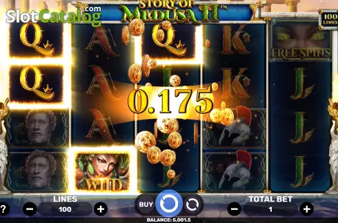 Скрин4. Story of Medusa II - The Golden Era слот