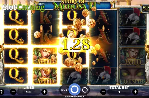 Скрин5. Story of Medusa II - The Golden Era слот