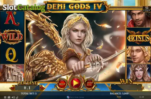 Скрин2. Demi Gods IV - The Golden Era слот
