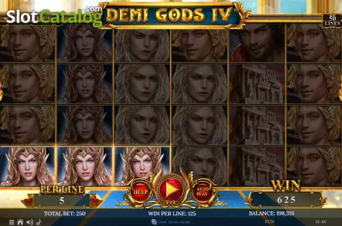 Скрин4. Demi Gods IV - The Golden Era слот