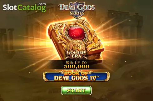 Скрин2. Book of Demi Gods IV The Golden Era слот