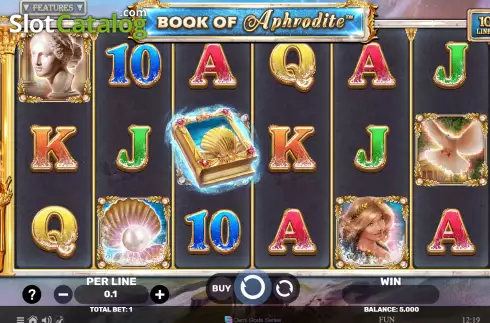 Скрин2. Book of Aphrodite The Golden Era слот
