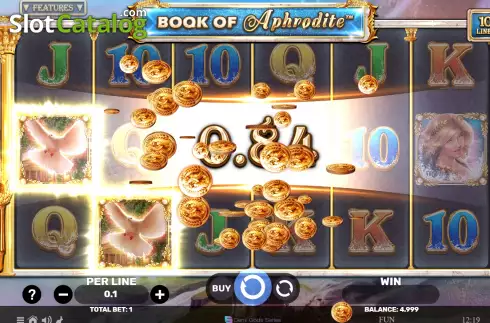 Скрин3. Book of Aphrodite The Golden Era слот