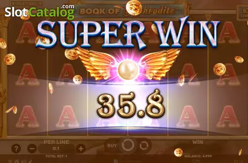Скрин4. Book of Aphrodite The Golden Era слот