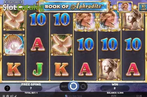 Скрин7. Book of Aphrodite The Golden Era слот