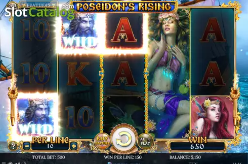 Скрин3. Poseidon's Rising - The Golden Era слот