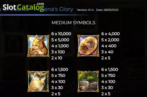 Скрин8. Book of Justice Athena's Glory слот