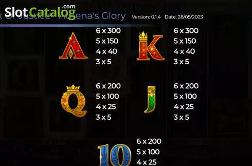Скрин9. Book of Justice Athena's Glory слот
