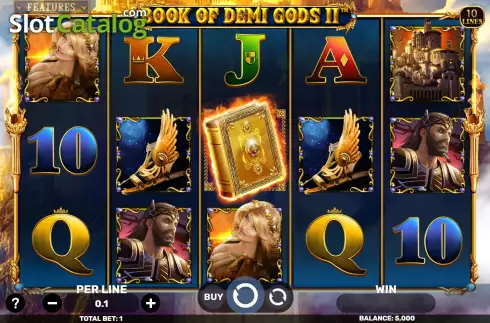 Скрин3. Book of Demi Gods II - The Golden Era слот
