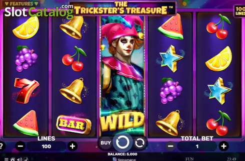 Скрин2. The Trickster's Treasure слот