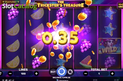 Скрин3. The Trickster's Treasure слот