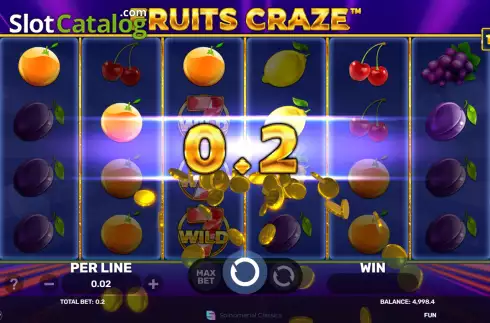 Скрин3. Fruits Craze слот