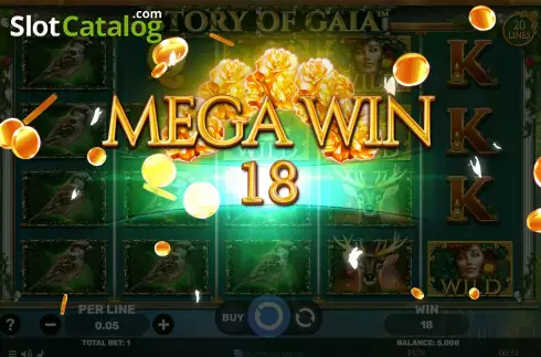 Скрин4. Story of Gaia слот