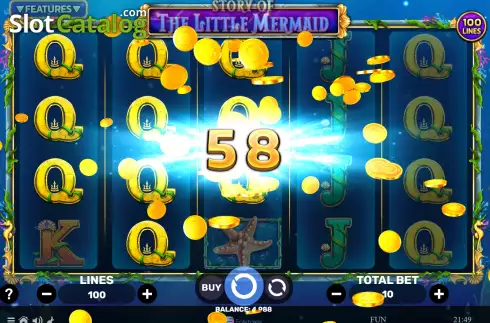 Скрин3. Story of The Little Mermaid слот