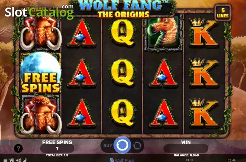 Скрин6. Wolf Fang - The Origins слот