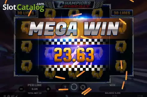 Скрин5. Champions Circuit слот