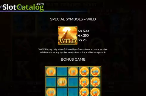 Скрин8. Ra's Golden Loot слот