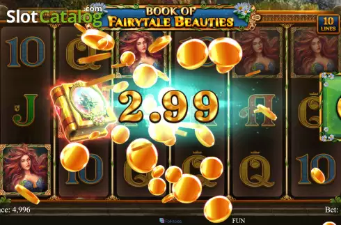 Скрин3. Book of Fairytale Beauties слот