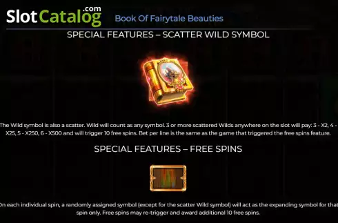 Скрин6. Book of Fairytale Beauties слот