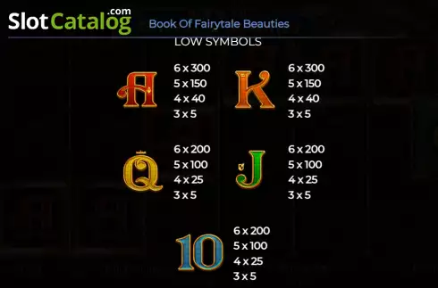 Скрин9. Book of Fairytale Beauties слот