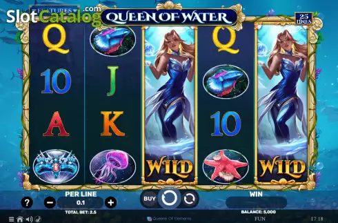 Скрин2. Queen of Water слот