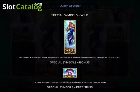 Скрин7. Queen of Water слот