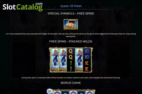 Скрин8. Queen of Water слот