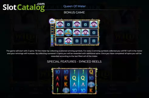 Скрин9. Queen of Water слот