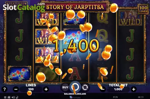 Скрин4. Story of Jarptitsa слот