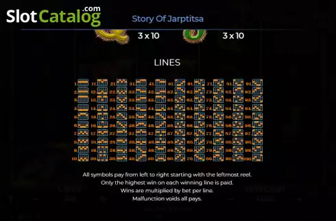 Скрин8. Story of Jarptitsa слот