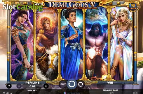 Скрин2. Demi Gods V слот