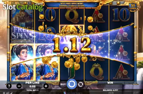 Скрин3. Demi Gods V слот
