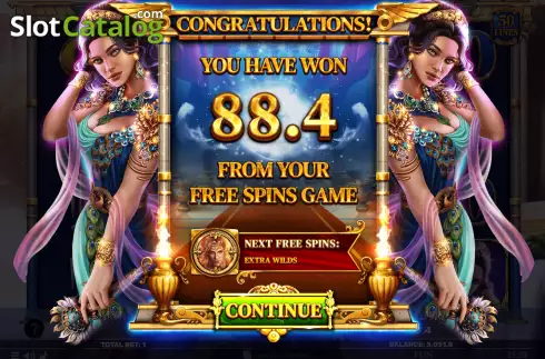 Скрин8. Demi Gods V слот