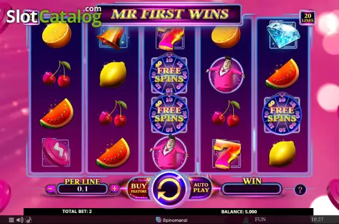 Скрин2. Mr. First Wins слот