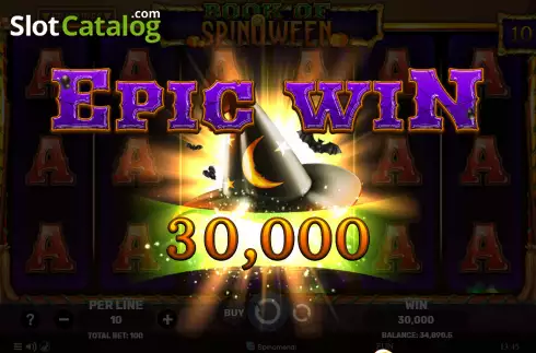 Скрин4. Book of SpinOWeen слот