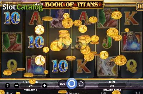 Скрин3. Book of Titans слот
