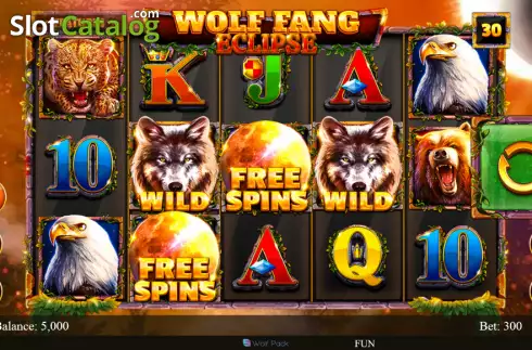 Скрин2. Wolf Fang Eclipse слот